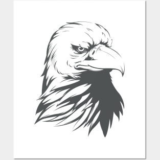 Bald Eagle Silhouette Posters and Art